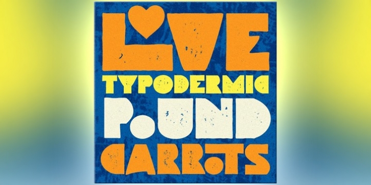 Pound font preview