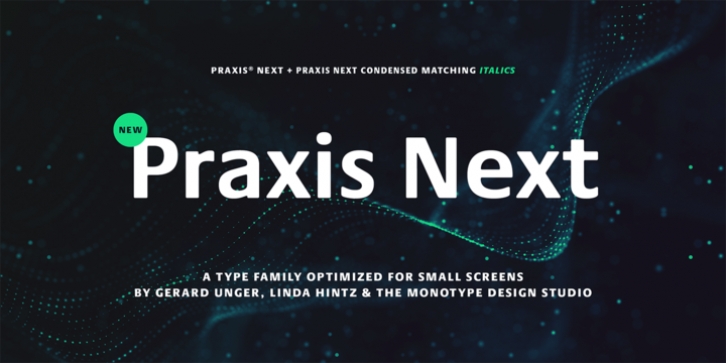 Praxis Next font preview
