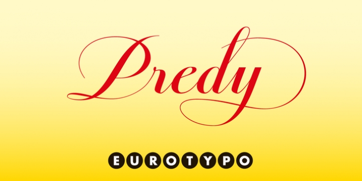 Predy font preview