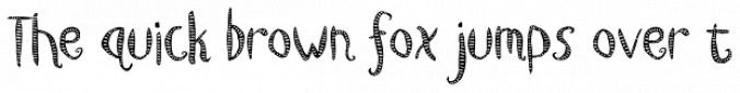 Caterpillar Font Preview