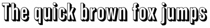 Shadow Gothic Font Preview