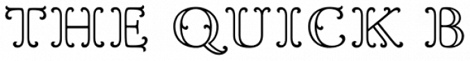 Goudy Ornate MT Font Preview