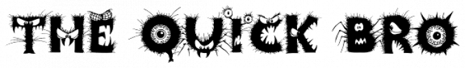 Creepy Crawly Font Preview