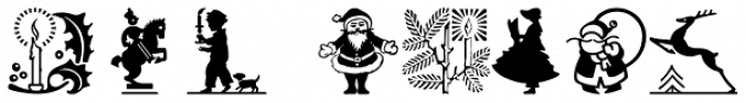 LTC Christmas Ornaments font download