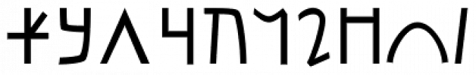 Aramaic 450 Font Preview