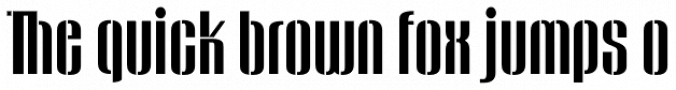 Gogobig Stencil Font Preview