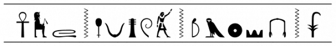 Nefertiti Font Preview