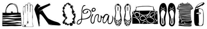 Diva Doodles Too Font Preview