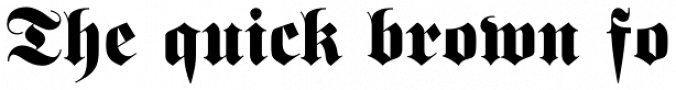 Fette Fraktur font download