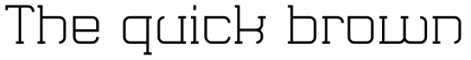 Monoron Serif Font Preview