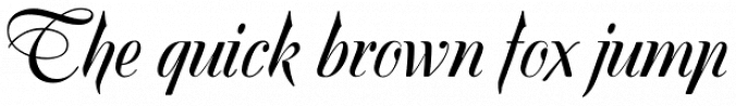 Silk Script Font Preview