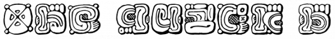 Mayan font download