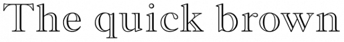 Monotype Old Style Font Preview