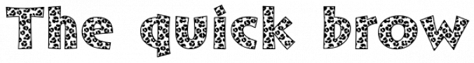 LeopardSkin Font Preview