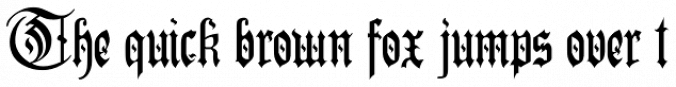 Preussen Font Preview