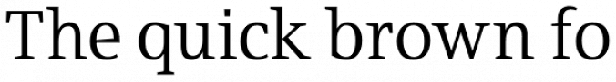 BF Fiona Serif Font Preview