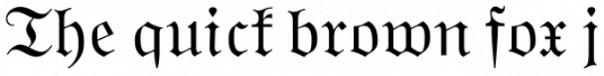 Wittenberger Fraktur Font Preview