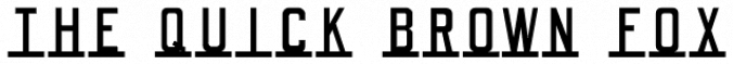 Mailbox Letters Two JNL Font Preview