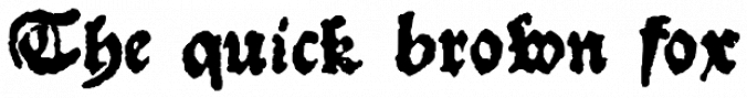 1484 Bastarde Loudeac Font Preview