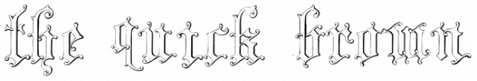 Gothic Shadow font download