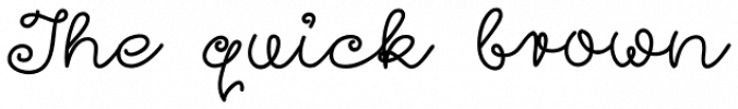 Girl Script Font Preview