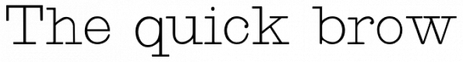 Intellecta Typewriter 2 Font Preview