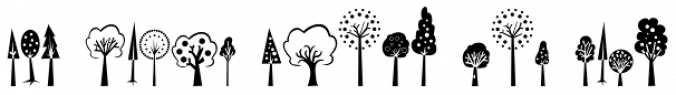 DB Trees font download