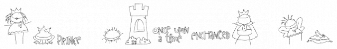DB Once Upon A Time Font Preview