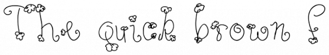 Poodle Tails PW font download