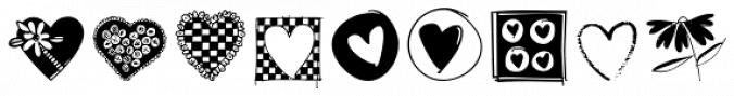 Heart Doodles Too font download