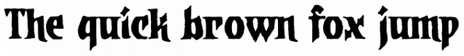 Dwarven Axe BB Font Preview