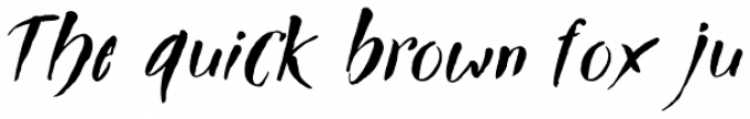 TXT Brush Script Font Preview