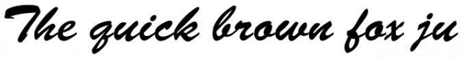 Brush Script Font Preview