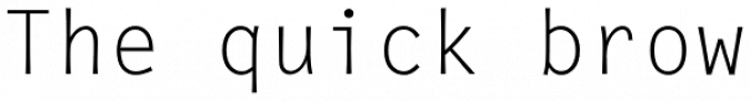 Letter Gothic Font Preview