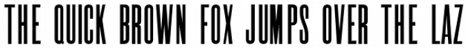 Weekend Tabloid JNL Font Preview