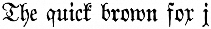 1883 Fraktur Font Preview