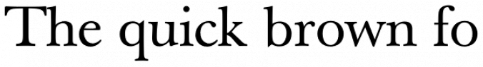 Berthold Baskerville Book Pro Font Preview