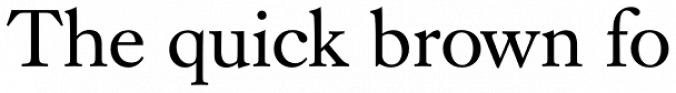 Berthold Caslon Book Pro Font Preview