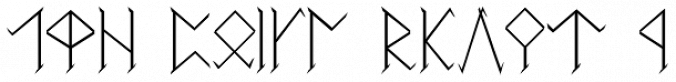 Tolkien Certar Font Preview
