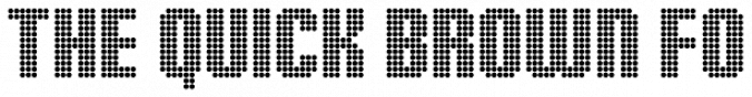Display Dots Three Sans font download