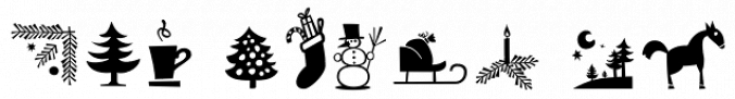 Christmas Dingbats 2 font download