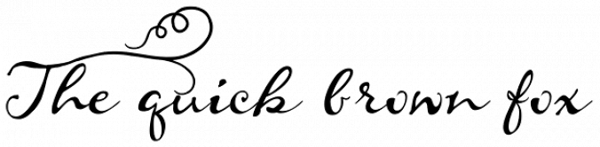 LD Cursive Flourish Font Preview