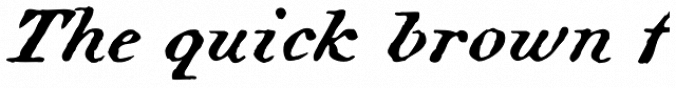 Heck Italic Font Preview