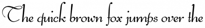 Pompeian Cursive Font Preview