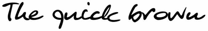 Alec Handwriting Font Preview
