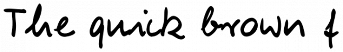 Burg Handwriting Font Preview