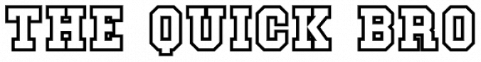 Joe College NF Font Preview