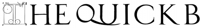 1525 Durer Initials Font Preview