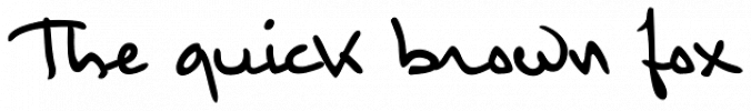 Kuno Handwriting Font Preview