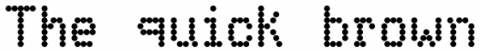 FF Dot Matrix font download